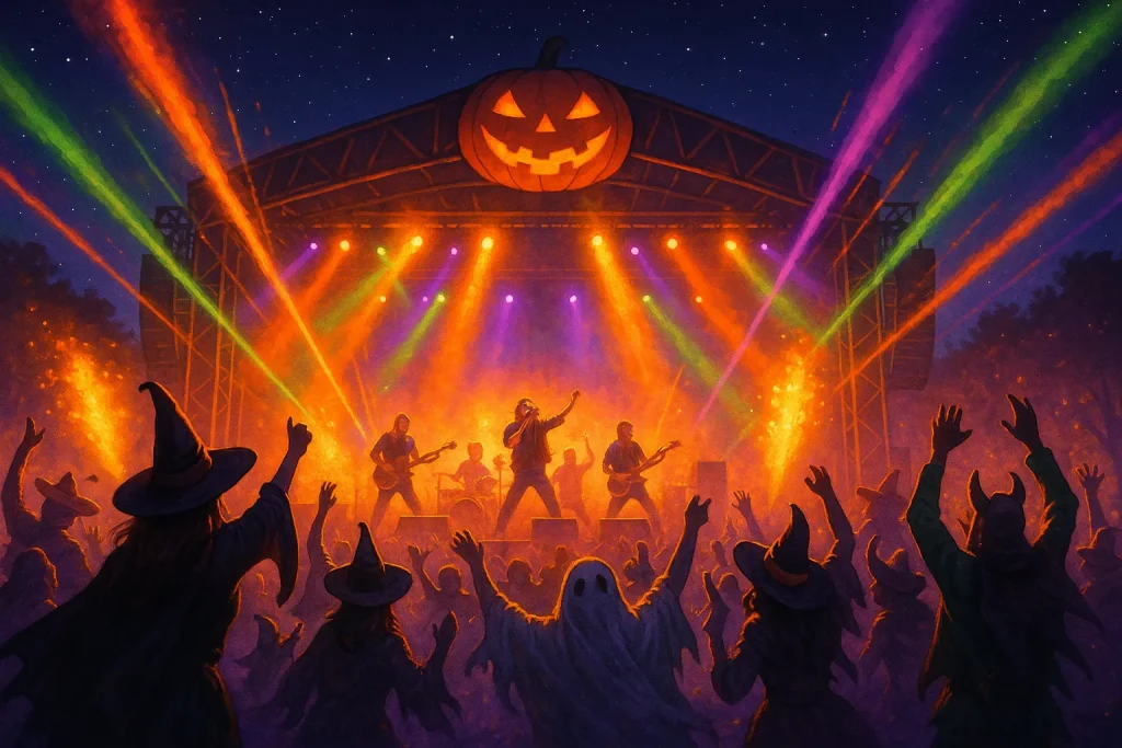 サンリオピューロランド“オールナイト2025”でハロウィンフェス