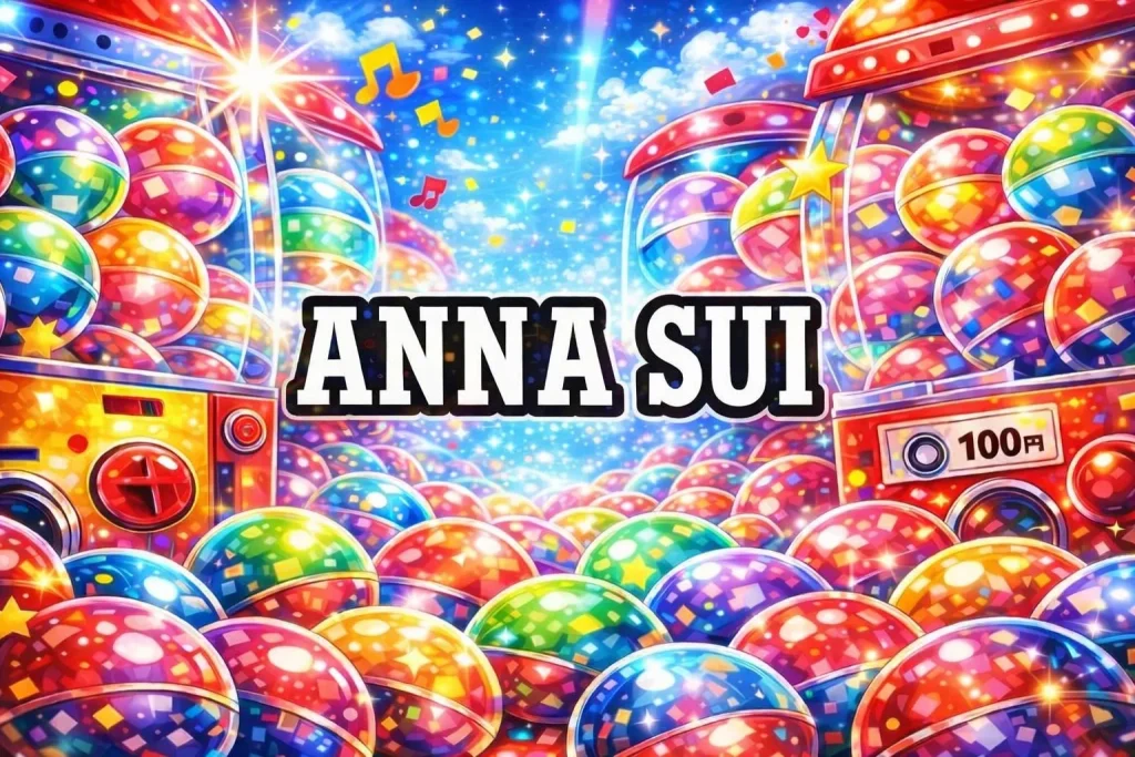 アナスイガチャガチャ設置場所はどこ？【最新】トイズスピリッツ「コスメマスコット」取扱店の探し方・発売日（いつから）・全5種・通販まとめ