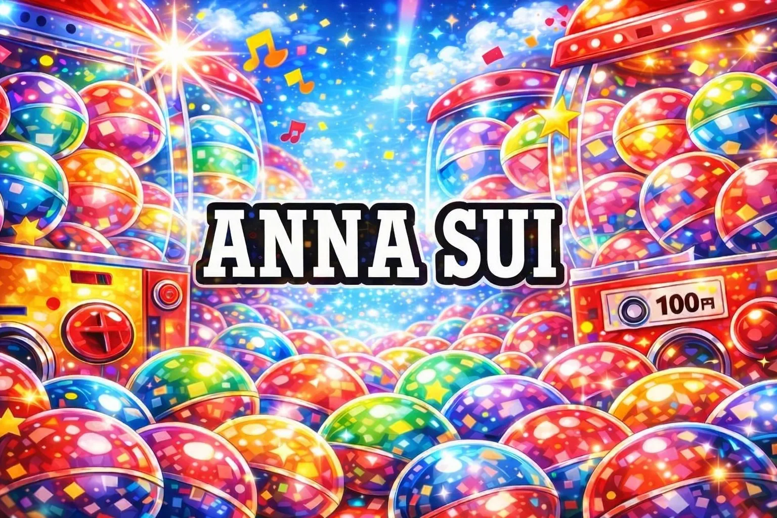 アナスイガチャガチャ設置場所はどこ？【最新】トイズスピリッツ「コスメマスコット」取扱店の探し方・発売日（いつから）・全5種・通販まとめ