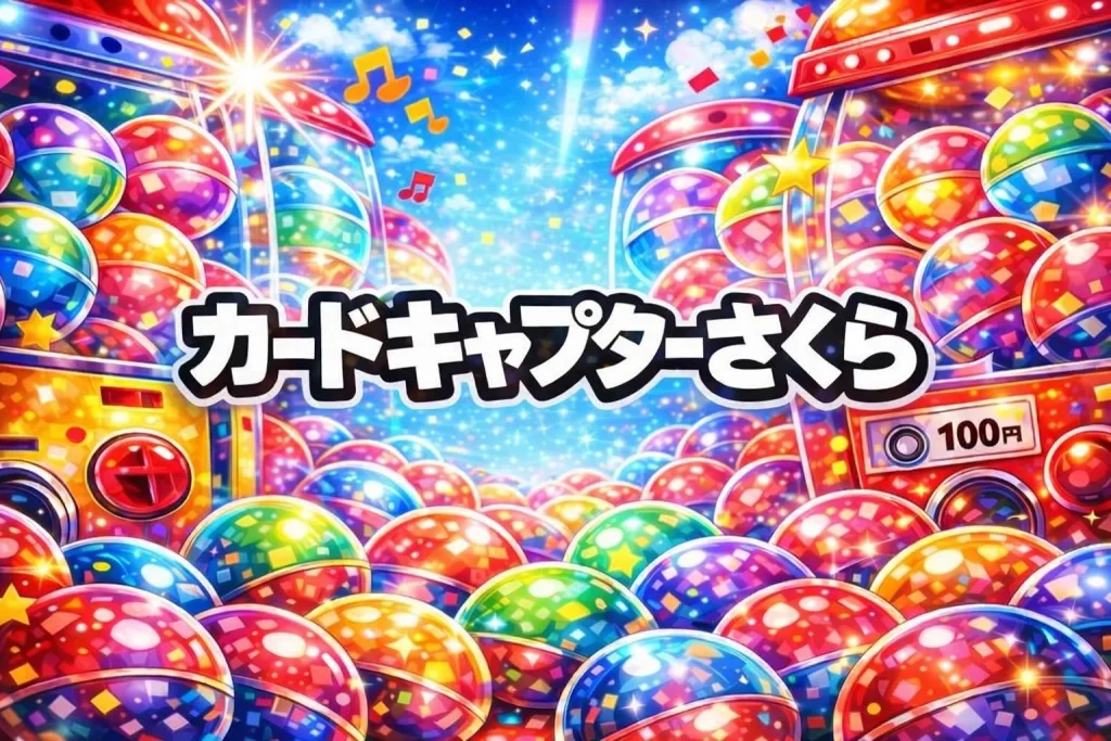 カードキャプターさくらガチャガチャ設置場所はどこ？