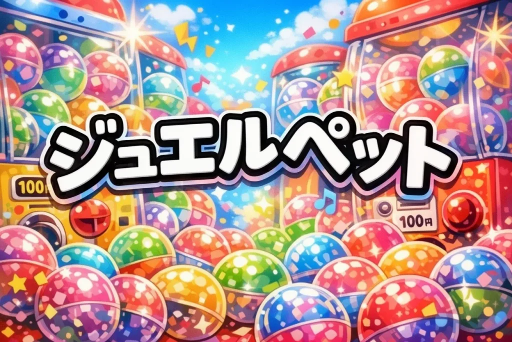 ジュエルペットガチャガチャ設置場所はどこ？【最新】めじるしアクセサリー（再販/再入荷）・値段・全5種・通販まとめ