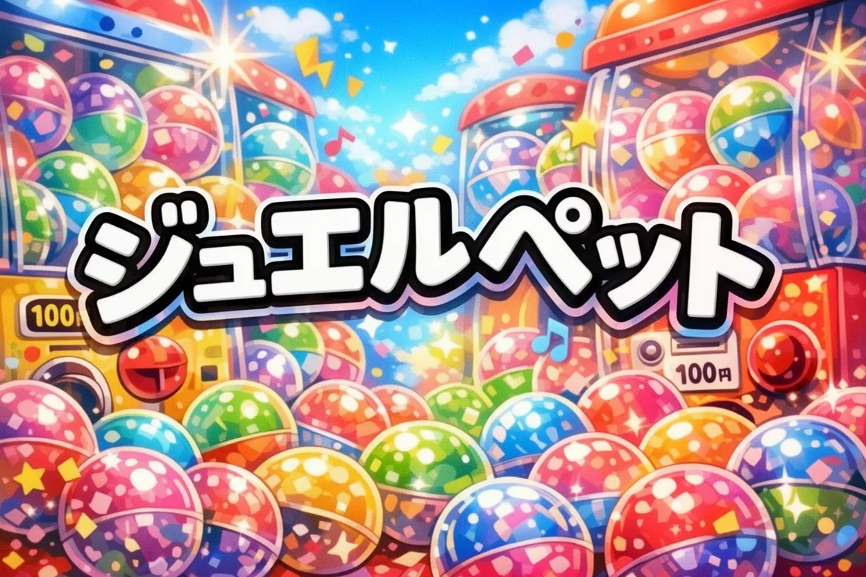 ジュエルペットガチャガチャ設置場所はどこ？【最新】めじるしアクセサリー（再販/再入荷）・値段・全5種・通販まとめ