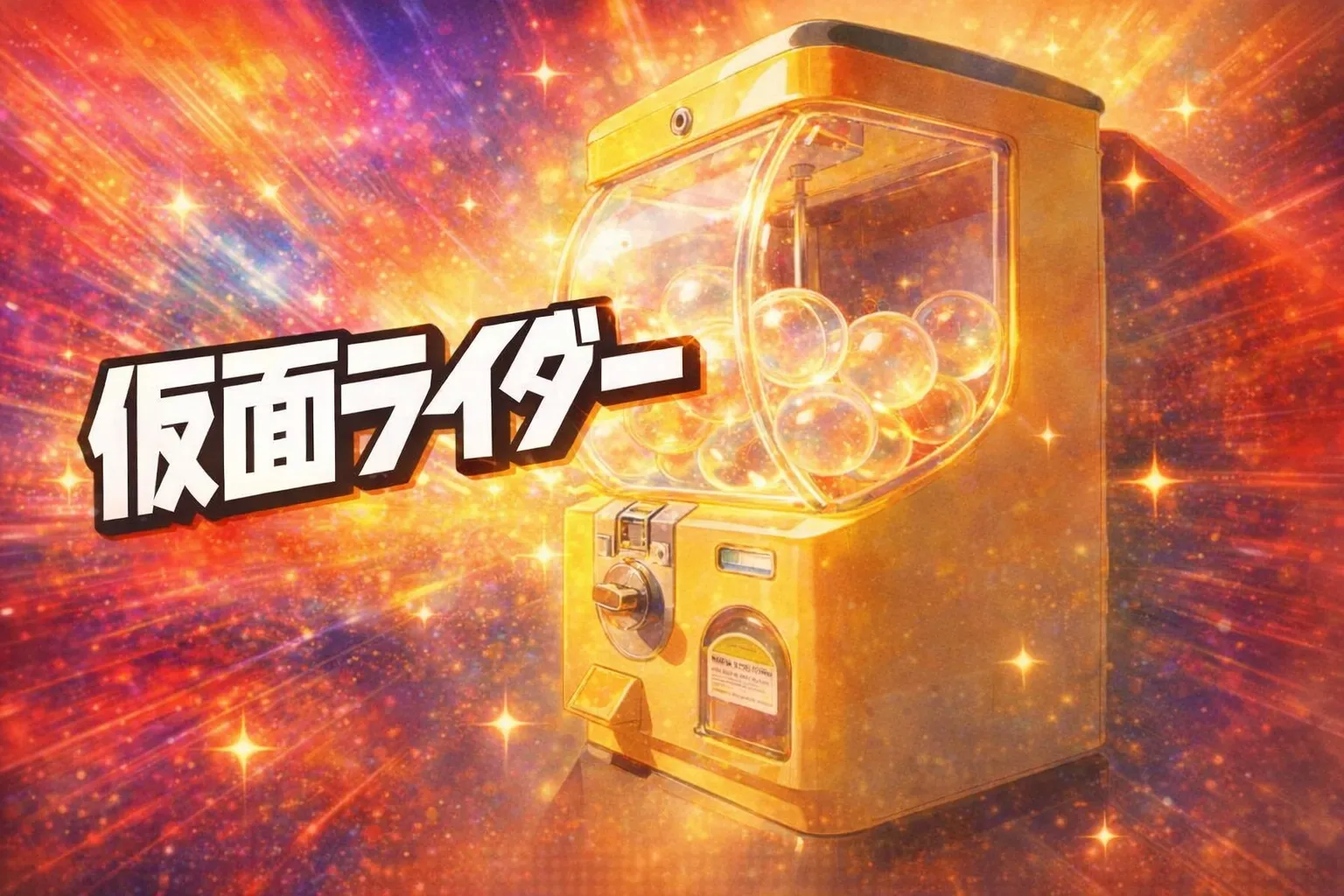 仮面ライダーガチャガチャ設置場所はどこ？【最新】どこにあるか最短で見つける方法（ベルト/リング/HG/@CTION RIDE/めじるし/色紙/500円〜1500円）