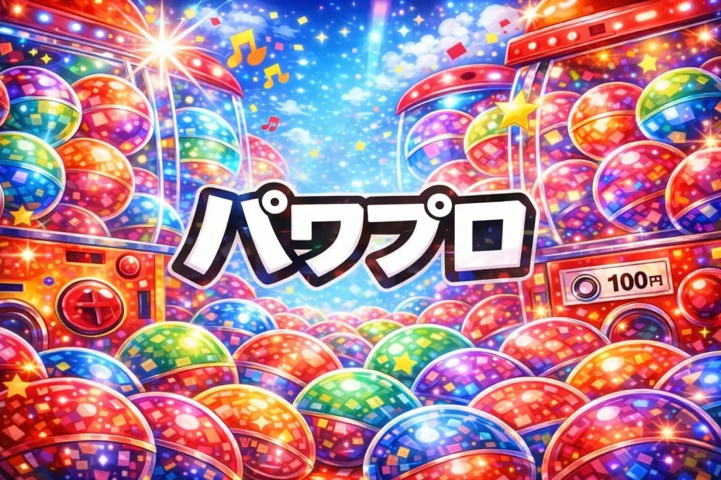 パワプロガチャガチャ設置場所はどこ？【最新2026】セリーグ/パリーグ（ビジターVer.）・ならぶんです2/3・再販の探し方まとめ