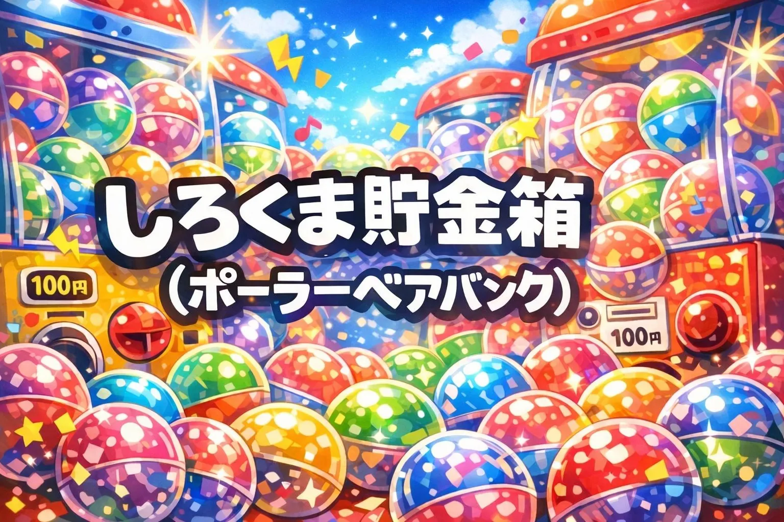 しろくま貯金箱（ポーラーベアバンク）ガチャガチャ設置場所はどこ？【最新】北欧/ライト/めじるし/再販の探し方（ならぶんです。等）