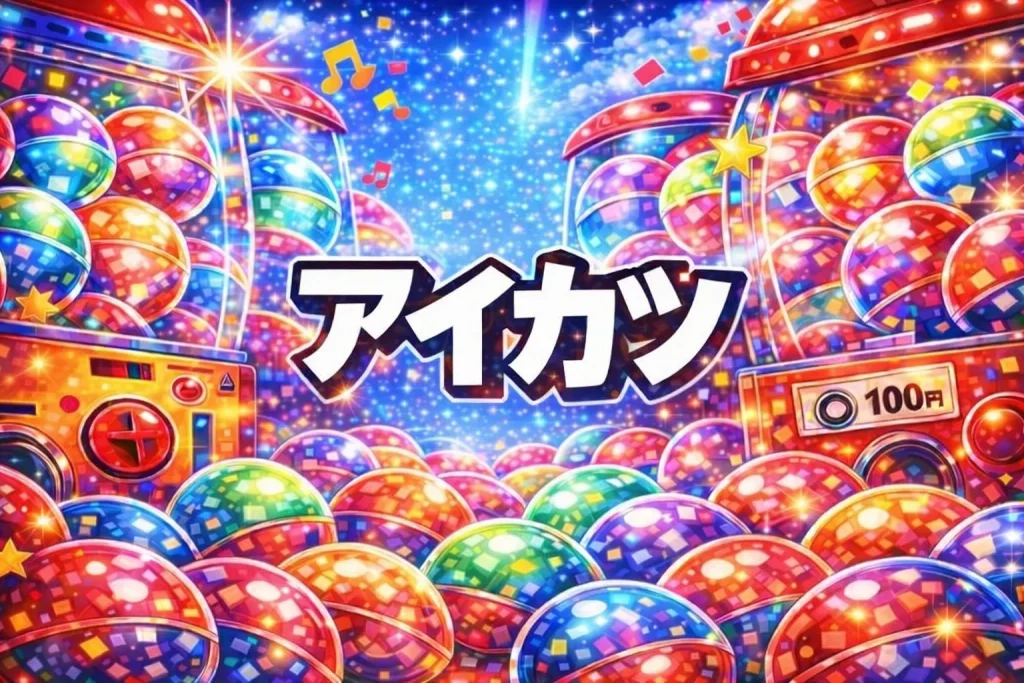 アイカツガチャガチャ設置場所はどこ？【最新2026】新作/発売予定・だれでもアイドル活動アクリルチャーム・オンライン/再販/通販まとめ