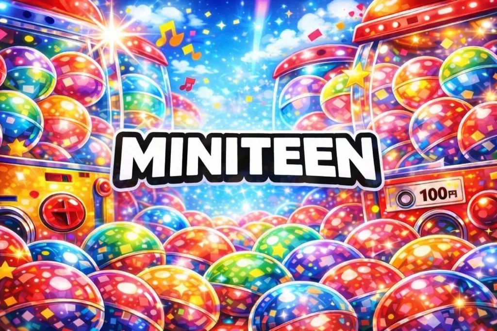 MINITEEN（ミニティーン）ガチャガチャ設置場所はどこ？【2026年1月下旬】ぷっくりめじるしアクセサリー取扱店・在庫確認・大阪も